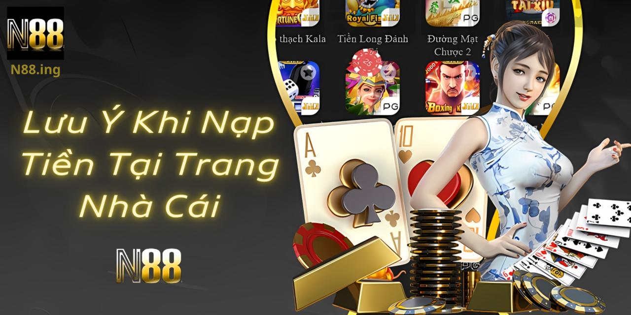 Lưu Ý Khi Nạp Tiền Tại Trang Chơi N88