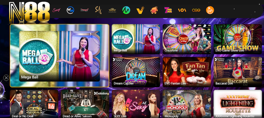 Sảnh cược Live đa dạng trò chơi với cách đặt cược đơn giản